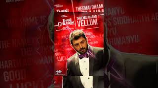 THEEMAI DHAAN VELLUM SONG SHORT VERSION [upl. by Ominorej]