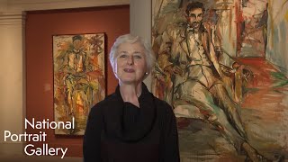 Portrait in a Minute Elaine de Kooning [upl. by Eyks]