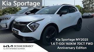 Kia Sportage MY2025 16 TGDI 160KM 7DCT FWD Anniversary Edition w kolorze Deluxe White [upl. by Aseyt868]