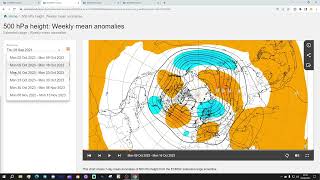 ECMWF 42 Day Forecast Autumn Descends Soon [upl. by Sheline]