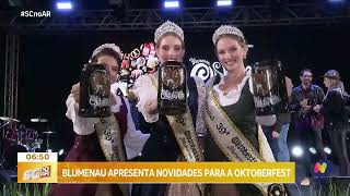 Blumenau apresenta novidades para a Oktoberfest 2024 [upl. by Drofxer]