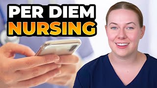 PRN or Per Diem Nursing Jobs  The Pros and Cons in 2023 [upl. by Swagerty]