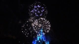 Holiday Wishes Fireworks at Disney Worlds Magic Kingdom [upl. by Hirai]