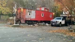 Caboose in Marshfield MA [upl. by Pussej748]