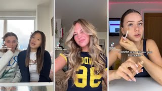 grwm  TikTok compilation [upl. by Wojak]