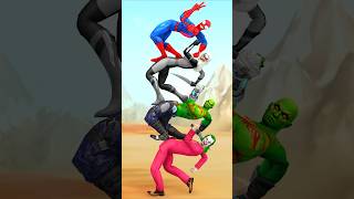 Who is Stronger Spiderman vs Joker Drax Black Cat gta spiderman funnyvideo homemaranha [upl. by Bathilda]