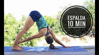 Estiramiento para ESPALDA flexible y sin dolores en 10 min  MalovaElena [upl. by Akema]