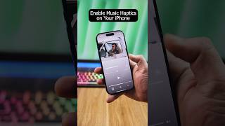 Enable Music Haptics on your iPhone 🔥 [upl. by Ecarret]