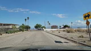 Checking on the Salton Sea after tropical depression Hillary has left🤗 tropicaldepression 8212023 [upl. by Yllen]