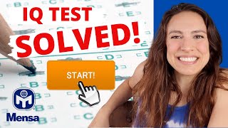 Mensa IQ Test Answers EXPLAINED [upl. by Enyrb195]