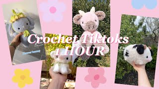 Crochet Tiktok Compilation 1 HOUR Crochet Inspo [upl. by Odarbil]