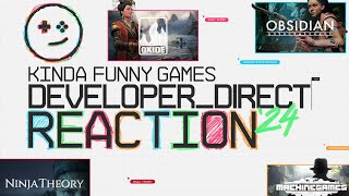 Xbox Developer Direct 2024 Kinda Funny Live Reactions [upl. by Anidam]