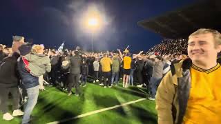 Falkirk fc promotion to the championship Falkirk v Montrose fc amazing day for the bairns COYB [upl. by Sinoda539]