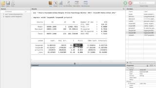 Econometric AnalysisStata PS 3 [upl. by Rebmyk]