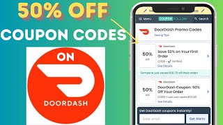 How to Get 50 Off Coupon Codes on DoorDash  Ultimate Guide 2024 [upl. by Aikenahs]