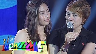 Its Showtime Heart to heart talk between Mommy Pastillas and Pastillas Girl [upl. by Jegger368]