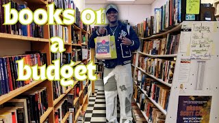 MY ADVENTURES IN A USED BOOKSTORE 📖🔎  BOOKSTORE VLOG [upl. by Annahtur728]