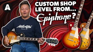 Gibson Custom Shop Specs in an Epiphone  New Epiphone 1959 Les Paul Standard [upl. by Cavil]