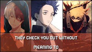 They check you out  MHA x Listener ASMR [upl. by Langan749]