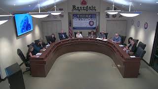 Rosedale USD Board Meeting 10082024 [upl. by Eedyaj]