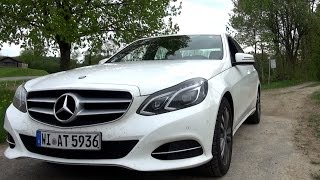 2015 Mercedes E 200 184 HP Test Drive [upl. by Osborne]