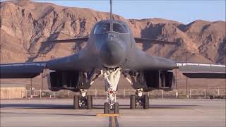 B 1 Lancer Heavy Bomber Mission and Refuelling [upl. by Tnilf300]