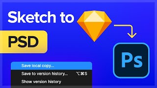 How to Convert a Sketch File to PSD for Free [upl. by Dett]