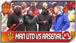 Arsenal vs Man Utd Combined 11 With AFTV [upl. by Nivag800]