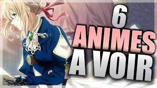 6 ANIMES A VOIR POUR LHIVER 2018 [upl. by Aitnohs]