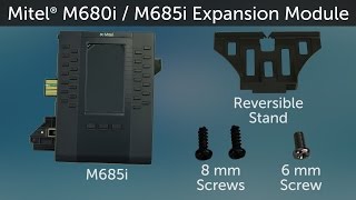 Mitel® M680i  M685i Expansion Module Tutorial [upl. by Roana]