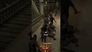 When you try to assassinate an Jarl  The Elder Scrolls V Skyrim [upl. by Llednol37]