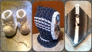 Warme Stricksachen frisch von der Nadel gehüpft ☺  Julebuergerfee [upl. by Gentille]