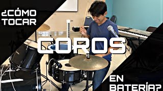 ¿Cómo Tocar Coros En La Iglesia Tutorial Batería 🥁🎶🎤 [upl. by Okajima]