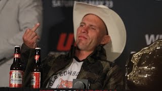 Donald Cerrone Wants Title Shot in Denver amp Sunday Fundays UFC 187 Post Press [upl. by Yelhak]