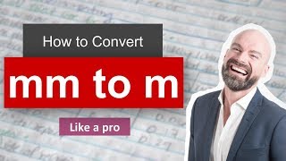 ✅ Convert Milimeter to Meter mm to m  Example and Formula [upl. by Oiramal376]