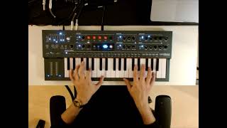 Arturia Minifreak  Creating a melancholic song  Jam session 4 [upl. by Rainwater]