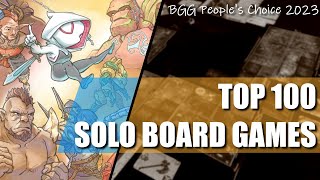 2023 Best Solo Board games Review BGGs Peoples choice 2023 [upl. by Saied173]