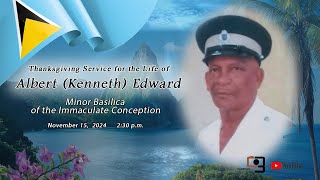 Thanksgiving Service for the Life of Albert Kenneth Edward  November 15 2024  230 pm [upl. by Buck]