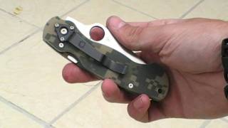 SPYDERCO PARAMILITARY DIGICAMO [upl. by Ellette]