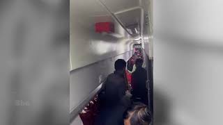 Womans video of ticketless passengers crowding 1st AC coach goes viral Railways responds [upl. by Freyah34]