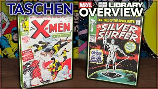 TASCHEN Marvel Comics Library XMen Vol․ 1 amp Marvel Comics Library Silver Surfer Vol․ 1 Overview [upl. by Nohshan]