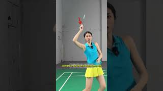 Cant hit the smash hard enough A method to improve badminton badmintonlovers [upl. by Maidy]