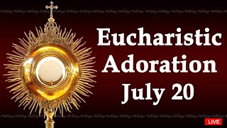 Powerful Eucharistic Adoration I Saturday July 20 2024 I 300 Pm [upl. by Joost]