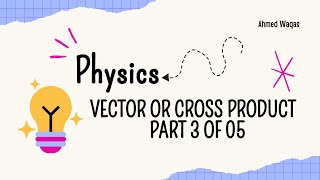 Vector or Cross Product  Vector And Equilibrium  Part 04 of 05 [upl. by Ahsemrak]