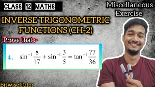 Miscellaneous exercise on chapter 2 class 12 q4  Miscellaneous ch 2 class 12 q4 [upl. by Hemminger]