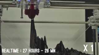 3D Printing voiceprint President Barack Obama  Next Industrial Revolution Gilles AZZARO  2013 [upl. by Johnath940]