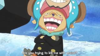 Nico Robin isnt a fan of quotFranky as Chopperquot ONE PIECE Episode 591 [upl. by Jehoash]