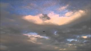 RC Hobbyking Hawker Hurricane  reengined epic clouds hand launch [upl. by Anitak475]