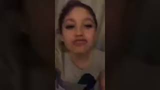 Karol Sevilla en live y canta Mil besos por segundo 030119 [upl. by Akimaj]