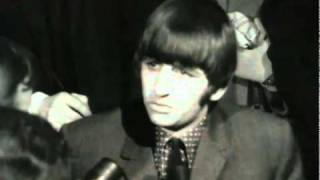 Beatles member Ringo Starr giving an interview on his upcoming throat operation [upl. by Ainoet]